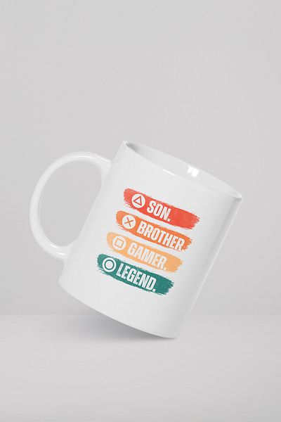 feinas Gamer Porcelain Mug Cup