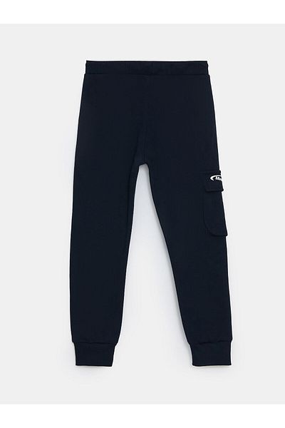 LC Waikiki Pantaloni de sport Jogger groși pentru băiat cu talie elastică
