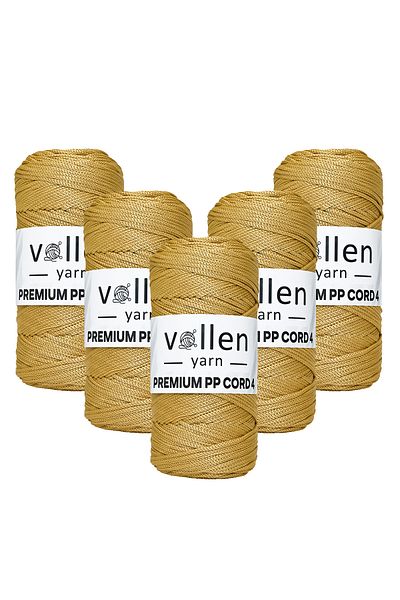 vollen yarn 1000 gr Πολυεστερικό νήμα μακραμέ, 2mm Σετ 5, Σχοινί μακραμέ, Σχοινί Supla, Σχοινί τσάντας, 1150 μέτρα