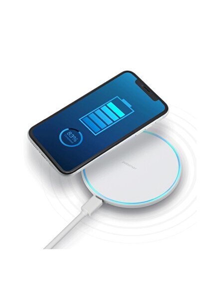 Mebak polo smart Psm87 Kablosuz Masaüstü Şarj Cihazı 10w Beyaz