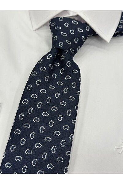 Cacharel TIEȚĂ ȚESUTĂ CU MODEL ALBASTRU ÎNCHIS