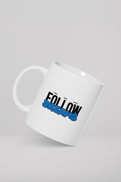 feinas Porcelain Mug - Follow Dreams