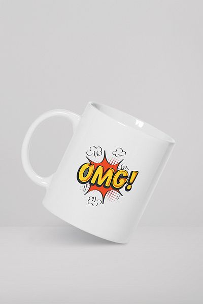 feinas Omg! Porcelain Mug