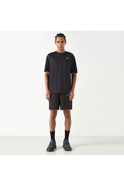 Kappa Logo Print Shorts with Pockets and Elasticated Waistband