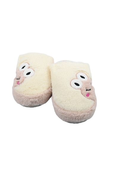 Sia Çanta Sia Comfortline Sliding Carpet Slippers - Furry Cute Rabbit and Frog Furry Grape