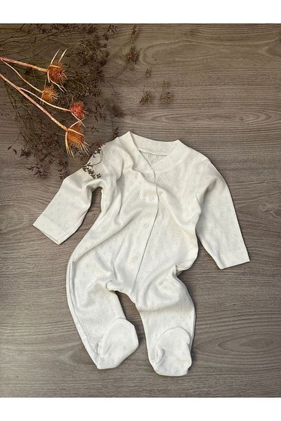 Melays 100% Cotton Jacquard Air Conditioned Organic Baby Rompers