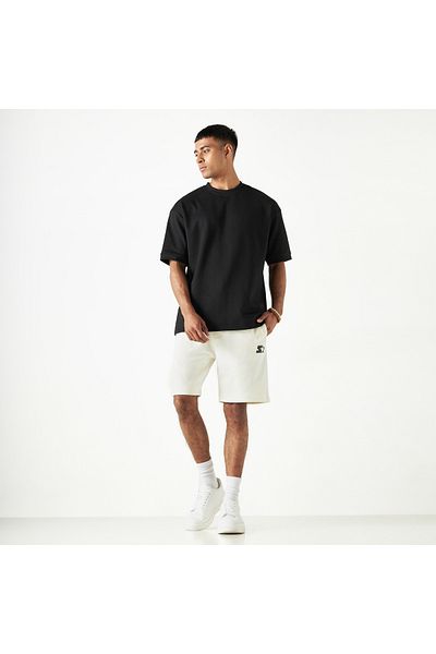 Starter Printed Shorts with Drawstring Closure and Pockets