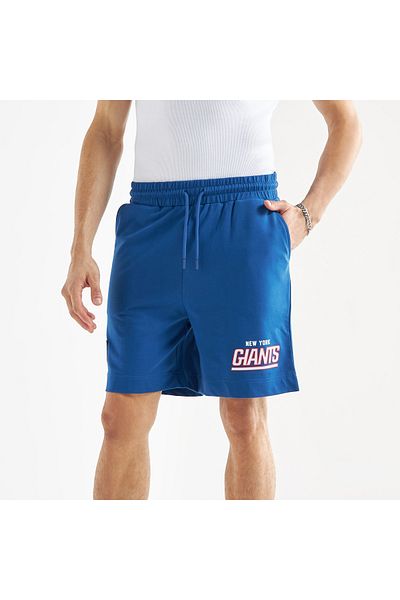 FAV New York Giants Print Shorts with Drawstring Closure and Pockets