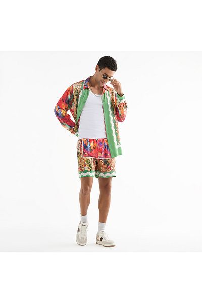 FAV All-Over Print Shorts with Flexi Waist and Pockets