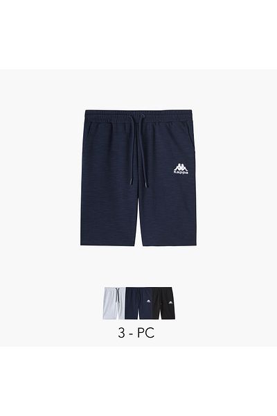 Kappa Set of 3 - Kappa Shorts with Drawstring Closure
