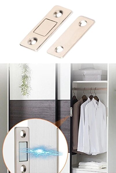 ARVALE 1 Adet Çok Amaçlı Kapı Stoperi Kapak Dolap Çekmece Mobilya Durdurucu Kapatıcı Mıknatıs