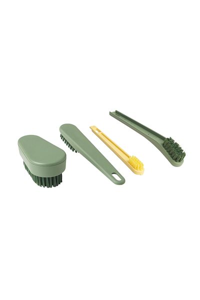 IKEA 4 Pieces Cleaning Brush Set Ikea Set of 4 Bathroom Brush Plastic Brush Set