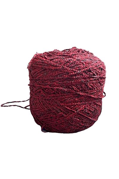 BukiroAtelier Πλεκτό Πολύχρωμο Σχοινί Πλεξίματος 200 - 265 gr κόκκινο σχοινί πλεξίματος