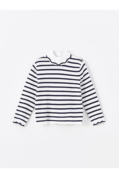 LC Waikiki Lw - Half Turtleneck Baby Girl Knitwear Sweater