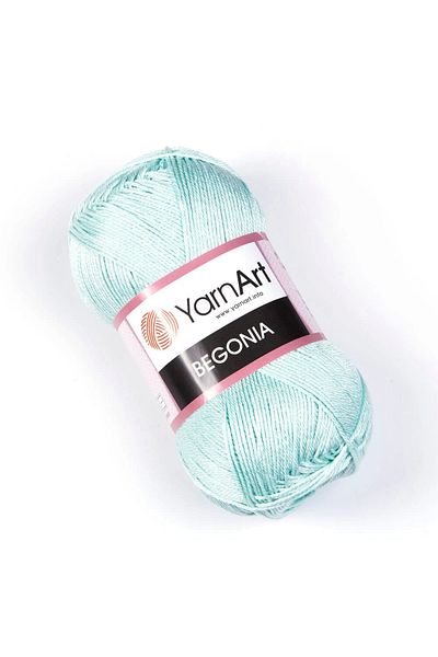 Yarnart Begonia - Mercerized Hand Knitting νήμα Water Green-4939