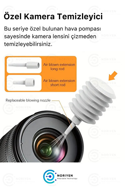 Noriyen 20in1 Premium Cleaning Çok Fonksiyonlu Telefon Laptop Airpods Kulaklık Klavye Ekran Temizleme Kiti