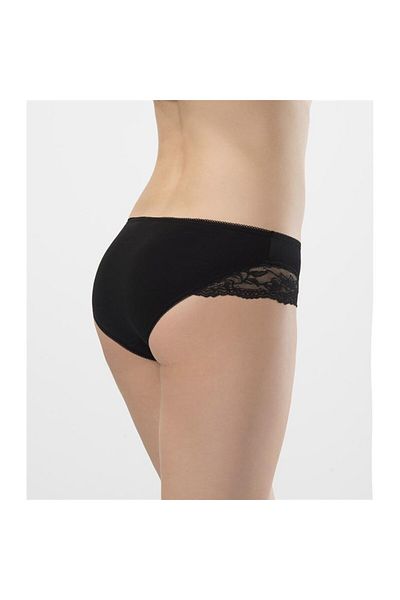 TÜREN 959 Model Negru Dantela și Bikini Lycra