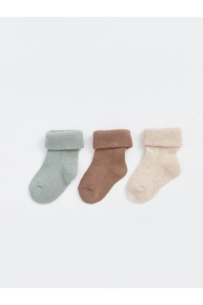 LC Waikiki LCW baby Basic Baby Boy Socks 3-pack