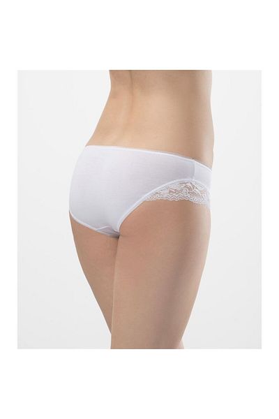 TÜREN 959 Διπλό Lycra Lace Bikini-λευκό