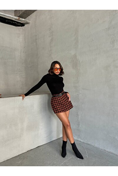 Genel Markalar Trend Kaşe Şort Etek