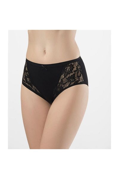 TÜREN 279 Σχήμα Lycra Lace Κιλότα-Κίτρινο