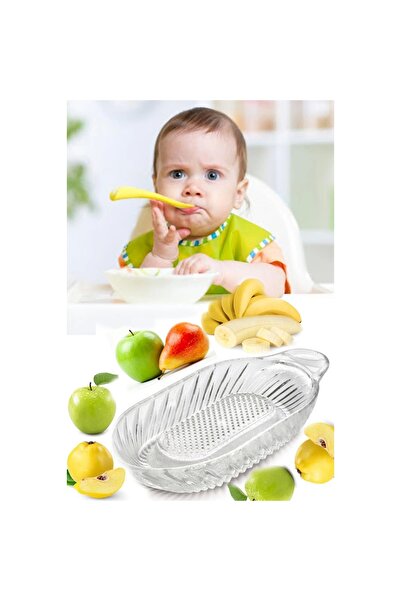 Royaleks Cam Elma Ve Sebze Rendesi Bebekler Için Yemek Hazırlama