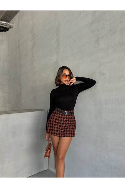 Genel Markalar Trend Kaşe Şort Etek