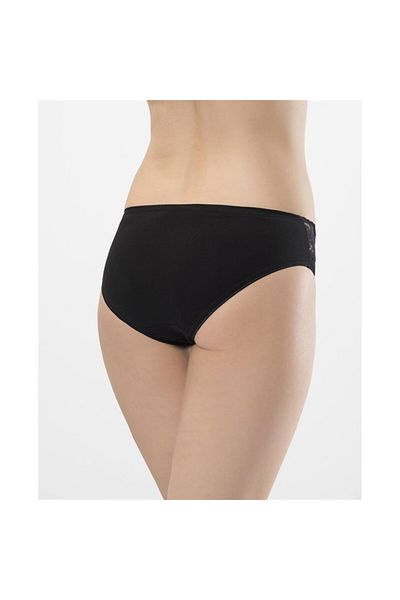 TÜREN 262 Μοντέλο - Μαύρο Δαντελένιο Μπικίνι Lycra
