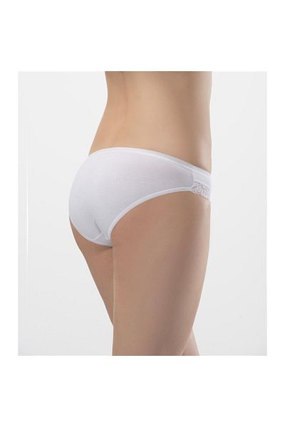 TÜREN 238 Μοντέλα Λευκό Μπικίνι - Διπλό Lycra και Scalloped