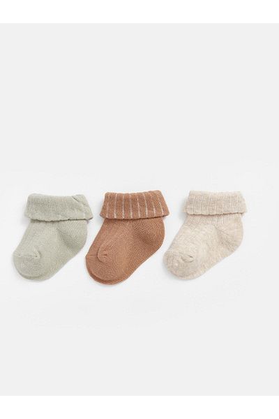 LC Waikiki LCW baby Basic Baby Boy Socks 3-pack
