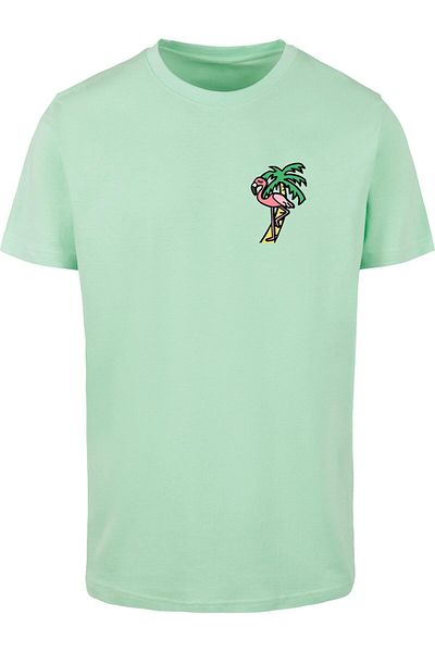 Mister Tee Herren Flamingo T-shirt Round Neck