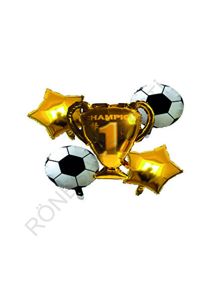 Generic Brand Football Themed Cup Birthday Set - Set-1