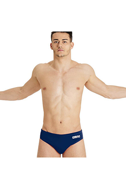 ARENA Team Swim Briefs Waterpolo Solid Erkek Mavi Yüzücü Mayosu 005340750