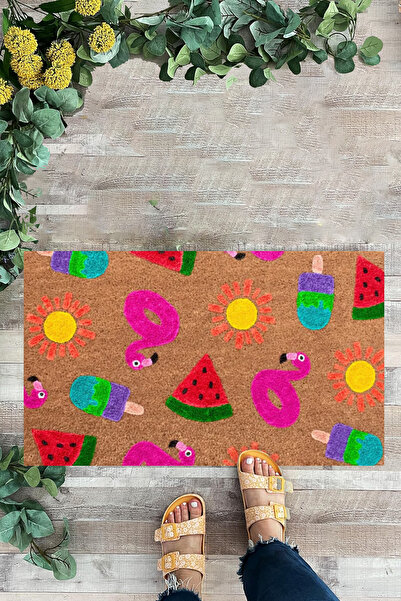 KARMAT Modele colorate, modele de vară, covoraș pentru interior și exterior, ...