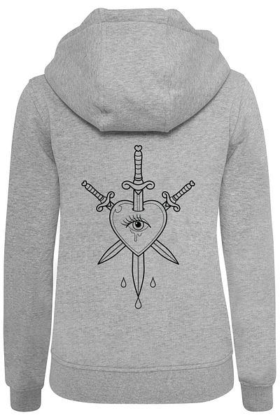 Mister Tee Damen Heartbreaker Lovetaker Hoody