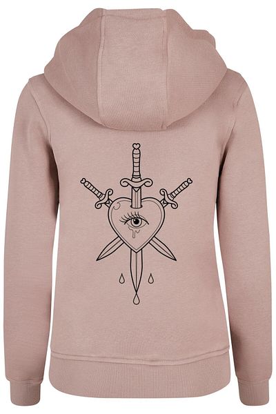 Mister Tee Damen Heartbreaker Lovetaker Hoody