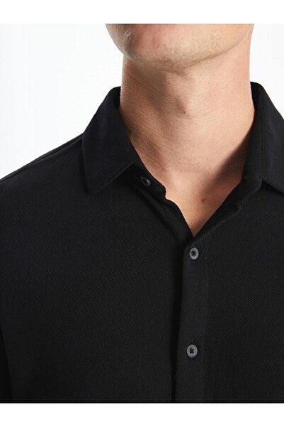 LC Waikiki SOUTHBLUE Slim Fit Uzun Kollu Erkek Gömlek