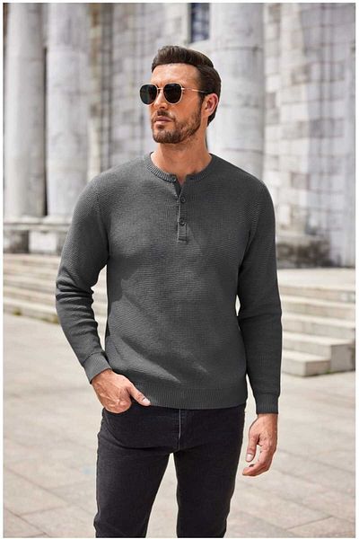 youknitwear you Pulover Tricotaj pentru bărbați Sparta