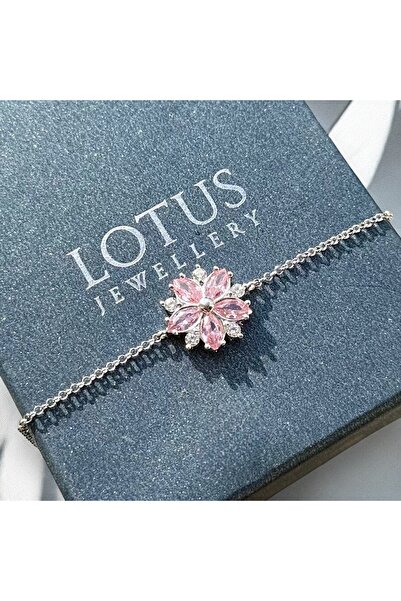 LOTUS JW MULAN ÇİÇEĞİ BİLEKLİK| 925 Ayar Gümüş Bileklik
