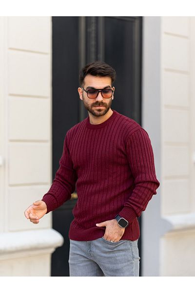 mayastyle Pulover de tricotaj pentru bărbați