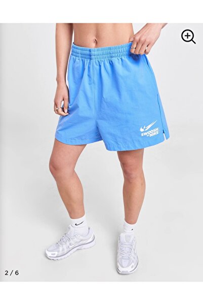 Nike NSW Woven Short Mavi Kadın Şort