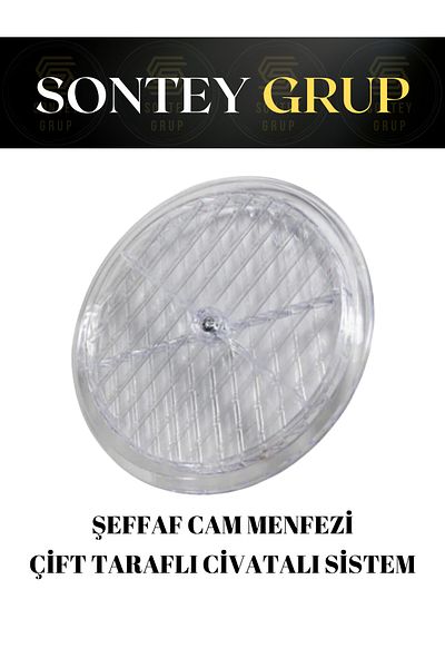 SONTEY Clear Glass Grille System with Bolt