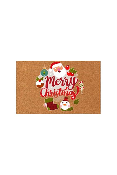 KARMAT Merry Christmas, Patterned Door Mat, Interior and Exterior Door Mat