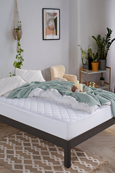 My Catherine Sıvı Su Geçirmez Kapitone Fitted Full Kenar Tek Kişilik Çift Kişilik Bebek Çocuk Yatak Alez