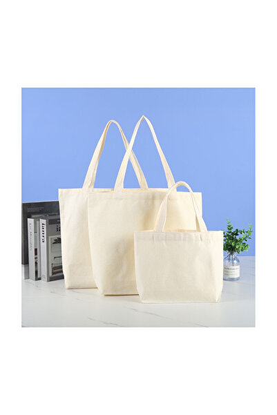 EYPRICH HAKİKİ DUCK KETEN 3’LÜ ÇANTA SETİ (PUNCH İŞLEMEK İÇİNDE KULLANILIR)