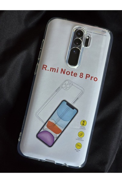 Magic Ring Xiaomi Redmi Note 8 PRO Uyumlu Premium Şeffaf Telefon Kılıfı