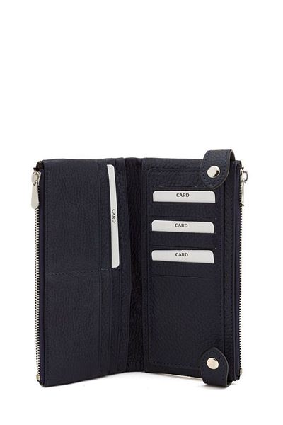 Bilik Deri Navy Blue-Rölax Women's Wallet Bsh 3218
