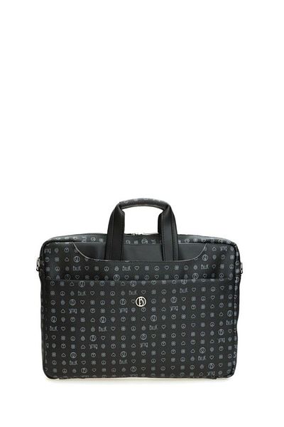 Bilik Deri Monogram Μαύρο Unisex Laptop & Χαρτοφύλακας Βρεφική θήκη-mg