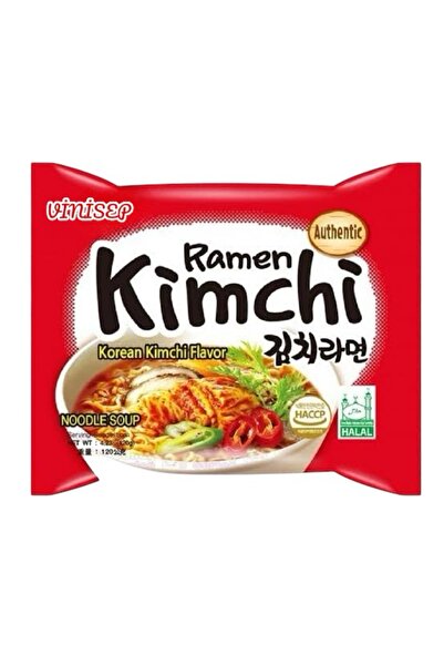 vinisep KIMCHI BULDAK RAMEN MAKARNA KORE ORJİNAL NOODLE HELAL DAMGALI (KORE KAHVE HEDİYE)