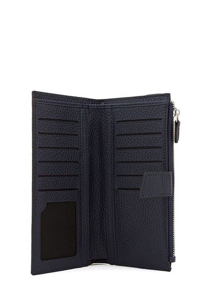 Bilik Deri Navy Blue-Relax Unisex Wallet Bsh 3240